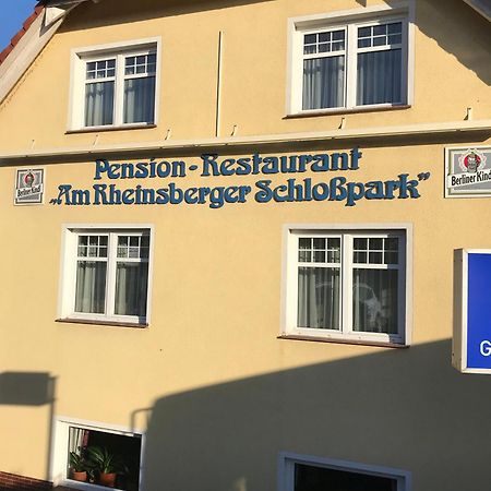 Pension Am Rheinsberger Schlosspark Exterior foto