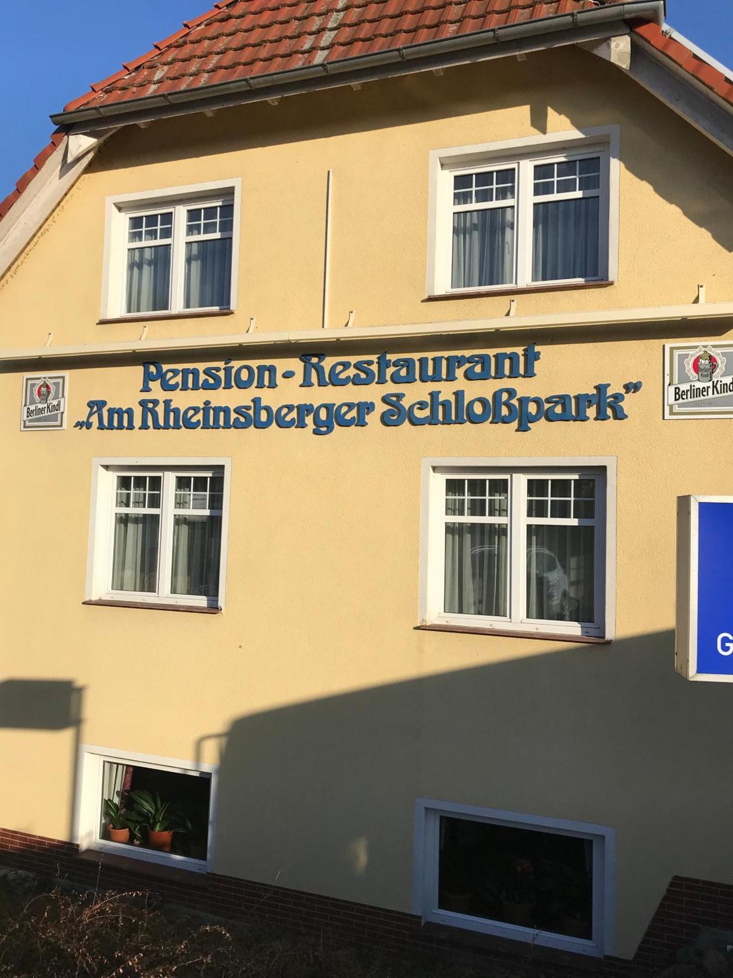 Pension Am Rheinsberger Schlosspark Exterior foto